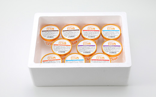 ながののおいしいジェラートやさん　120ml×10個【配送不可地域：離島】