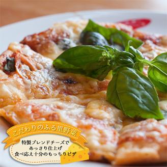 信州のふるさと野菜たっぷりとろける本格手作りチーズピザ大人気老舗レストランの3種食べ比べセット【配送不可地域：離島】