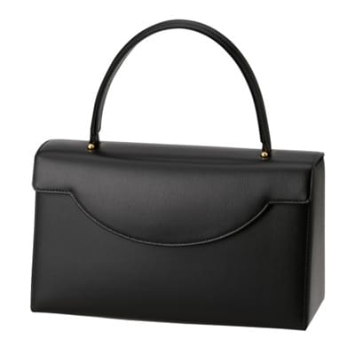 濱野皮革工藝のフォーマルバッグ】コフレ・ド・ペルレ(ブラック