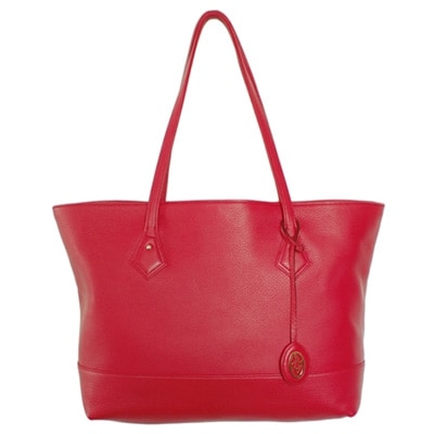 濱野皮革工藝フィオーレミオトートバッグ(レッド)