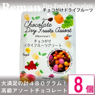 チョコがけドライフルーツアソート×8袋