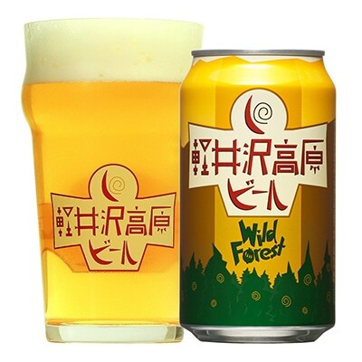 【軽井沢高原ビールワイルドフォレスト】長野県のクラフトビール(お酒) 24本(1ケース)