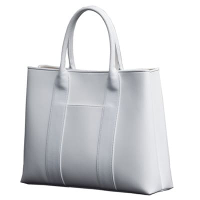 【濱野皮革工藝のトートバッグ】 セレブトート (ホワイト)