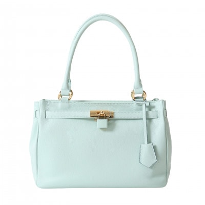 【濱野皮革工藝のハンドバッグ】シューカペラ ハンドバッグ(ミントグリーン)