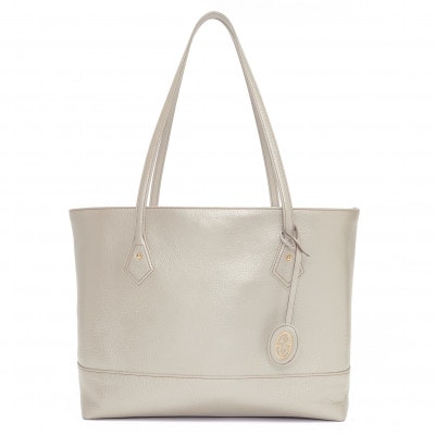 【濱野皮革工藝のバッグ】フィオーレミオトート(ベージュゴールド)