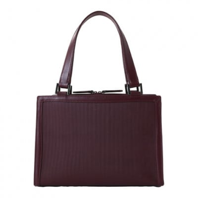 【濱野皮革工藝のバッグ】マダムロシアス(ボルドー)