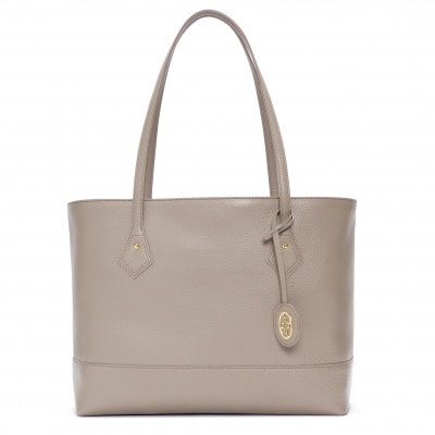 【濱野皮革工藝のバッグ】フィオーレミオトート(エクリューグレー)