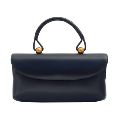 【濱野皮革工藝 HAMANO バッグ】ロイヤルモデル～漆～(ブラック×瑞光)