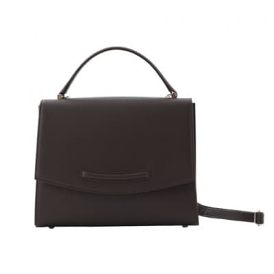 【濱野皮革工藝 HAMANO バッグ】グレース 2WAYショルダーハンドバッグ(チョコ)