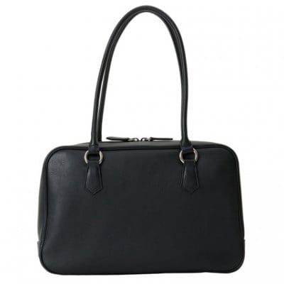 【濱野皮革工藝 HAMANO バッグ】フロット エヴィ ボストン(ブラック)