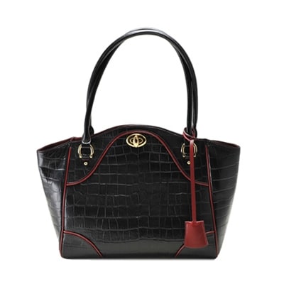 【濱野皮革工藝のトートバッグ】ソフィー ココ(ブラック)