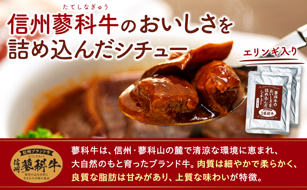 蓼科牛 ビーフシチュー（160g×10袋）