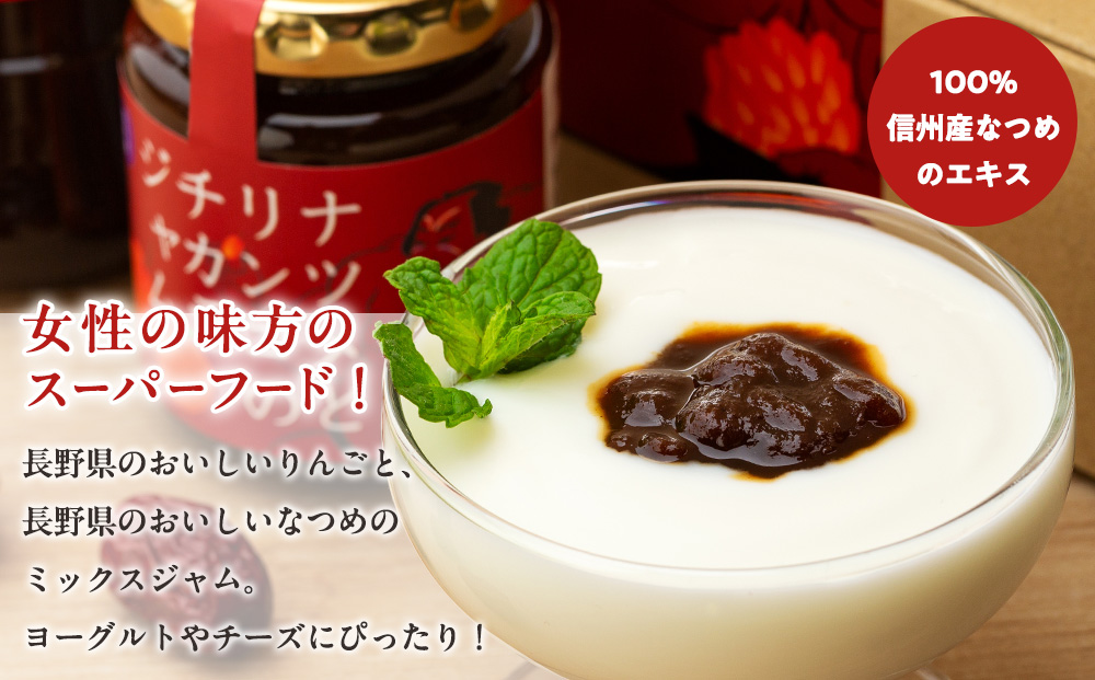 ナツメとリンゴのチカラジャム