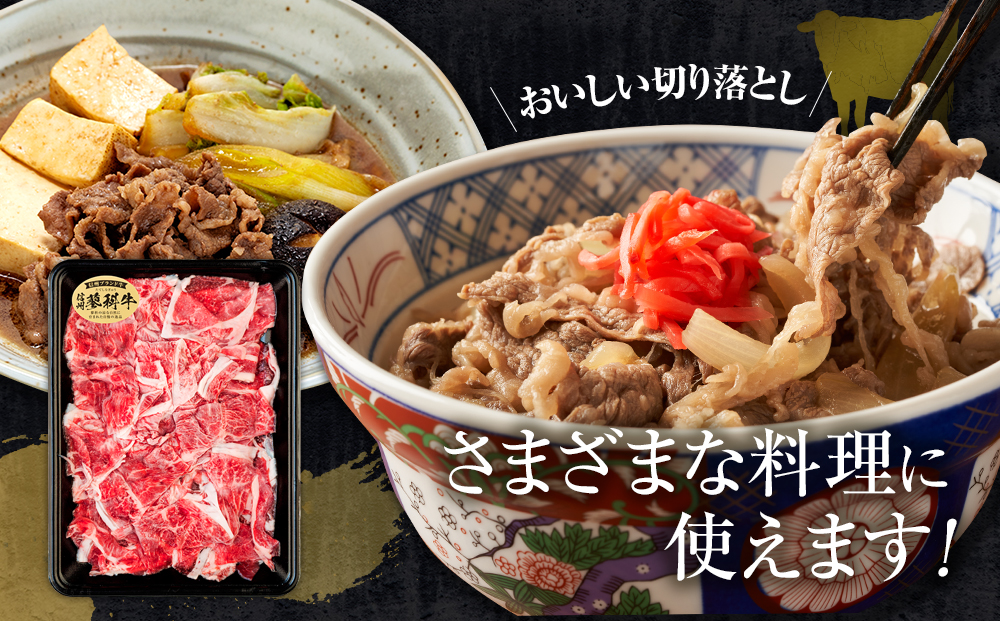  蓼科牛切落し400g×1