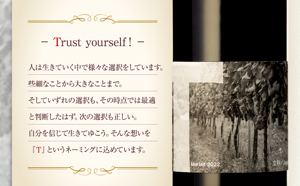 赤ワイン("T")2本セット