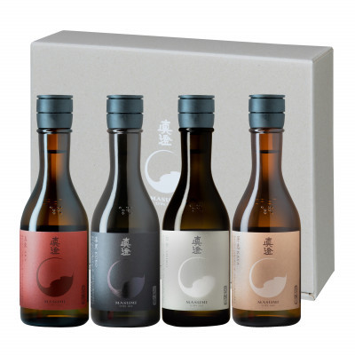 真澄 フラッグシップ 300ml×4本セット 純米吟醸 日本酒 信州 地酒