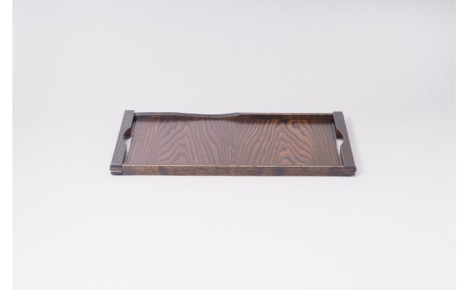 お膳 拭き漆 4枚組 トレー 木製トレー 木製 おしゃれ 木 盆 お盆 おぼん 4枚 セット 民芸品 工芸品 漆 伝統工芸 伝統工芸品 長野 長野県 箕輪町