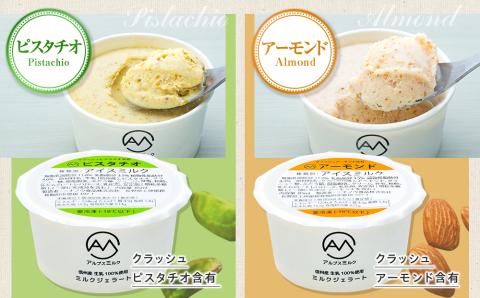 ジェラート ミルクジェラート セット 詰め合わせ 16個 4種 各4個 信州産牛乳 信州 アイス スイーツ ひんやりスイーツ おやつ デザート 食後 ピスタチオ アーモンド チョコレート 【202405010831CP】