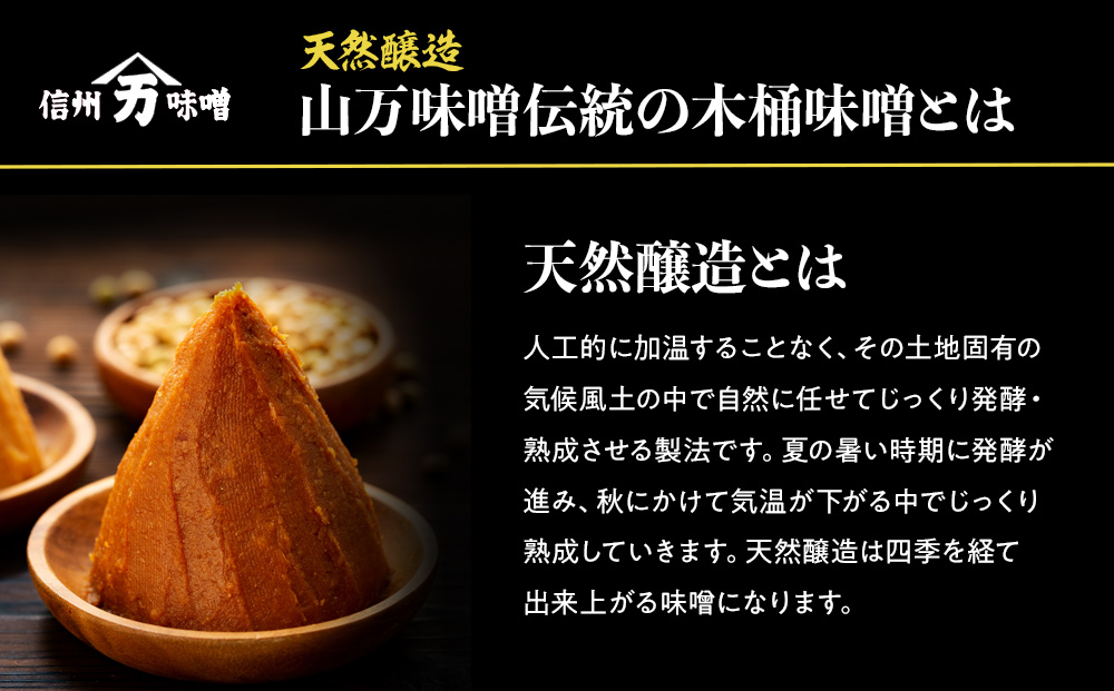 あなたの為に造ります。完全予約仕込み 数量限定醸造 「杉樽仕込み味噌」 4kg みそ ミソ 木桶 熟成 山万味噌 国産 長野県産 長野 信州