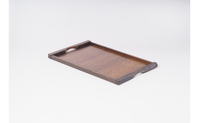 お膳 拭き漆 10枚組 オリジナルトートバッグ付き トレー 木製トレー 木製 おしゃれ 木 盆 お盆 おぼん 10枚 セット トートバッグ 民芸品 工芸品 漆 伝統工芸 伝統工芸品 長野 長野県 箕輪町