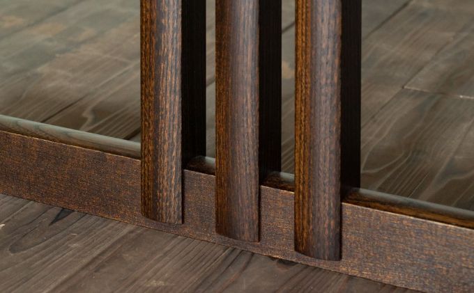 テーブル w1800×d900×h680 ダイニングテーブル 木製 おしゃれ シンプル 拭き漆 国産 机 家具 インテリア 長野 長野県 箕輪町