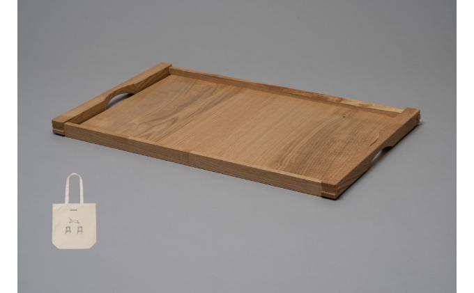 お膳 白 10枚組 オリジナルトートバッグ付き トレー 木製トレー 木製 おしゃれ 木 盆 お盆 おぼん 10枚 セット トートバッグ 民芸品 工芸品 漆 伝統工芸 伝統工芸品 長野 長野県 箕輪町