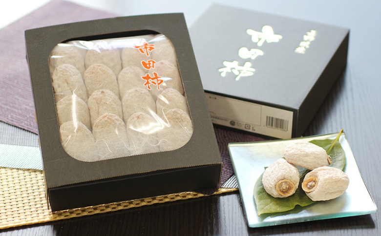 MS21-25A 市田柿 化粧箱 約500g 贈答用／2026年1月上旬～1月下旬配送予定