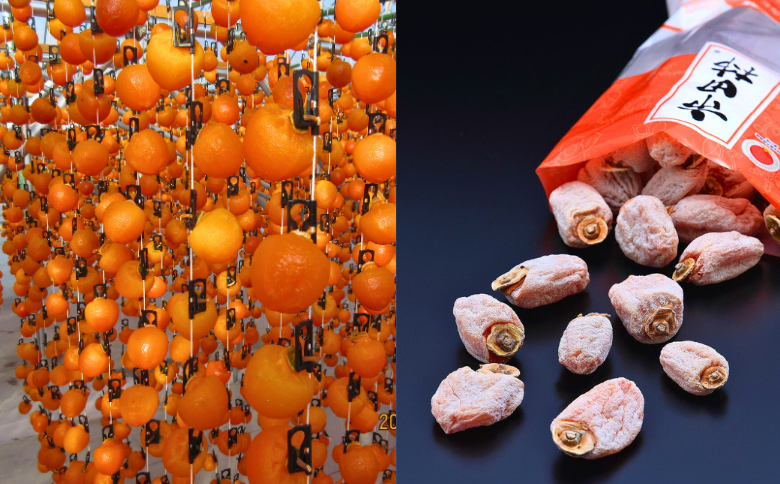 JA22-25A 干柿 市田柿 ご家庭用 1kgバラ（500g×2パック）／2026年1月中旬～2月上旬頃配送 ｜長野県 南信州 干し柿 自宅用 訳あり