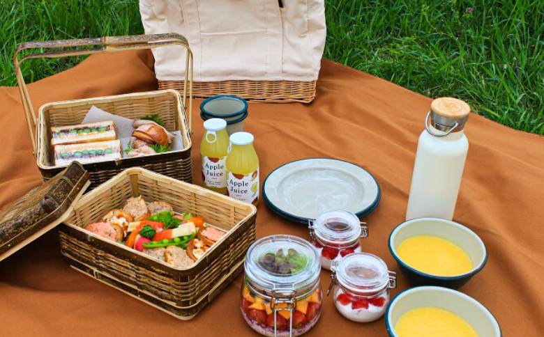 MC01-25H Orchardピクニックまつかわ 利用券（2名様分）// 長野県 南信州 松川町 ガストロノミー りんごの木のオーナー ピクニック 手ぶらピクニック ランチ 野外体験 女子旅 デート 家族旅行