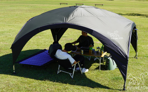 FF10 FUTURE FOX FOX-TARP // 自立式タープ ポリエステル タープテント 自立式 タープ 二段階 高さ調節可能 耐水 雨除け 日よけ シェード キャンプ アウトドア 無骨 おしゃれ キャンプ用品 アウトドアグッズ フューチャーフォックス
