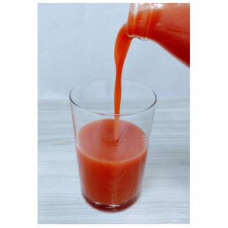 【南信州産】無塩・果汁100%トマトジュース(1L×3本セット) 長野県 信州 高森町 とまと 完熟トマト 濃厚トマトジュース キタザワ農園