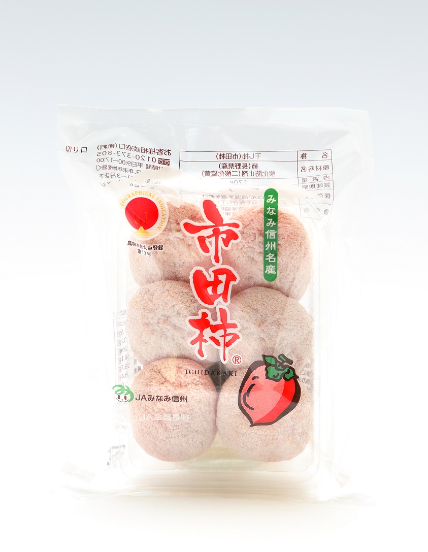 【農福連携】大粒厳選 【南信州産】いつもの市田柿 170ｇトレー×6袋入り（1袋5粒～6粒入り）1月中旬～発送 長野県 信州 高森町 柿 干し柿 かき 高級 和菓子 お茶請け ドライフルーツ 自然食品 JAみなみ信州