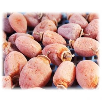 【南信州高森産】袋入り市田柿(L～2Lサイズ) 400g×3袋 長野県 信州 南信州 高森町 柿 干し柿ドライフルーツ お茶請け 高級 和菓子 スイーツ 自然食品 ご家庭用 中平農園 ３袋