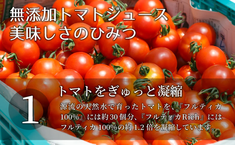 水・砂糖・塩・保存料不使用！トマト農家さんの無添加トマトジュース 飲み比べセット 大ビン2本