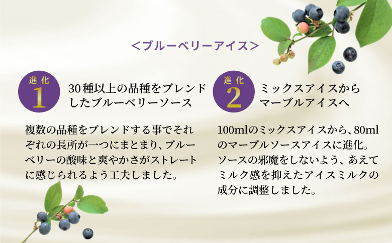 生ソフトクリームアイス &いなぶのブルーベリーアイス　(80ml)×16個セット