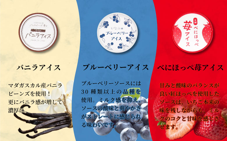 新フレーバー入り！全6回★全種類のアイスが届く！アイス定期便☆ 南信州根羽村産アイス が毎月7個届く！ 合計42個 アイスクリーム ソフトクリーム バニラ 西尾 いちご 紅ほっぺ いちご りんご ブルーベリー 抹茶 ミルク 30000円 30,000円