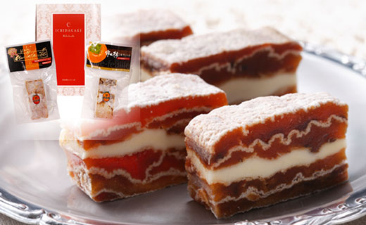 市田柿ミルフィーユ食べ比べセット