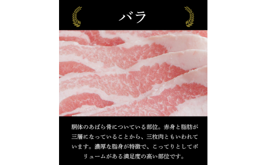 A-83 南信州ブランド豚「幻豚」しゃぶしゃぶ用 バラ＆モモ【1kg】