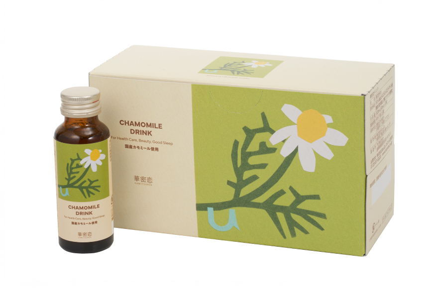 華密恋 ドリンク 1ケース 50ml×10本 計500ml [カミツレ研究所 長野県 池田町 48110787] カミツレン カミツレ ハーブ ハーブドリンク カモミール