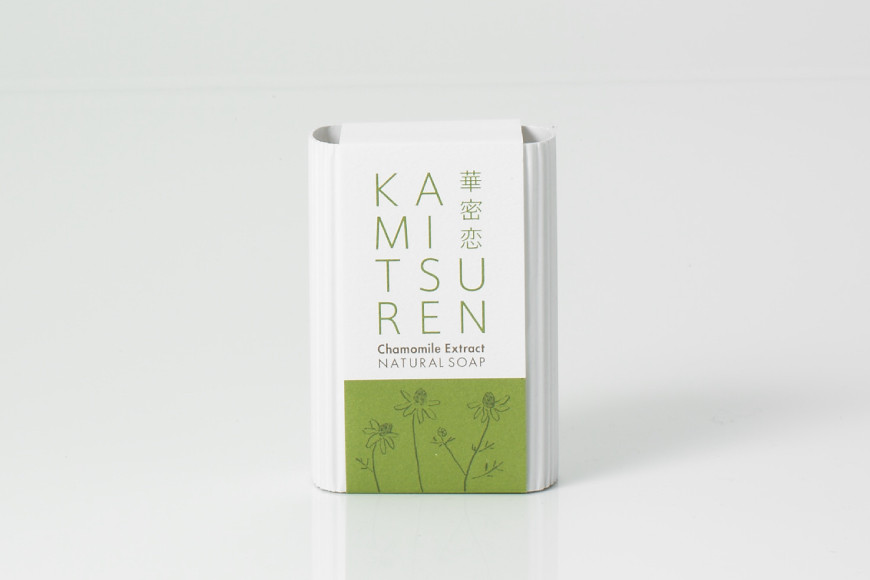 華密恋 ナチュラルソープ 100g [カミツレ研究所 長野県 池田町 48110796] カミツレン カミツレ ソープ