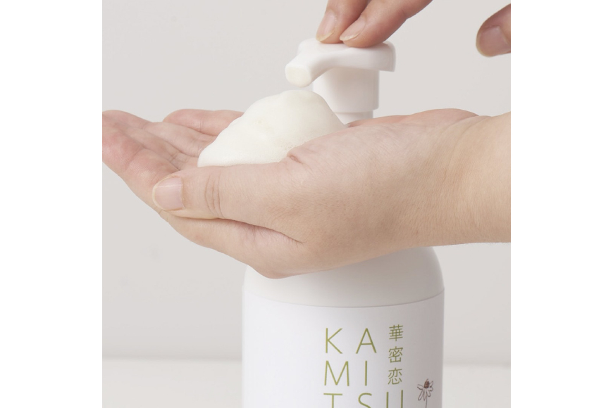 華密恋 ハンド ボディ ソープ 300mL [カミツレ研究所 長野県 池田町 48110801] カミツレン カミツレ ハンドソープ ボディソープ