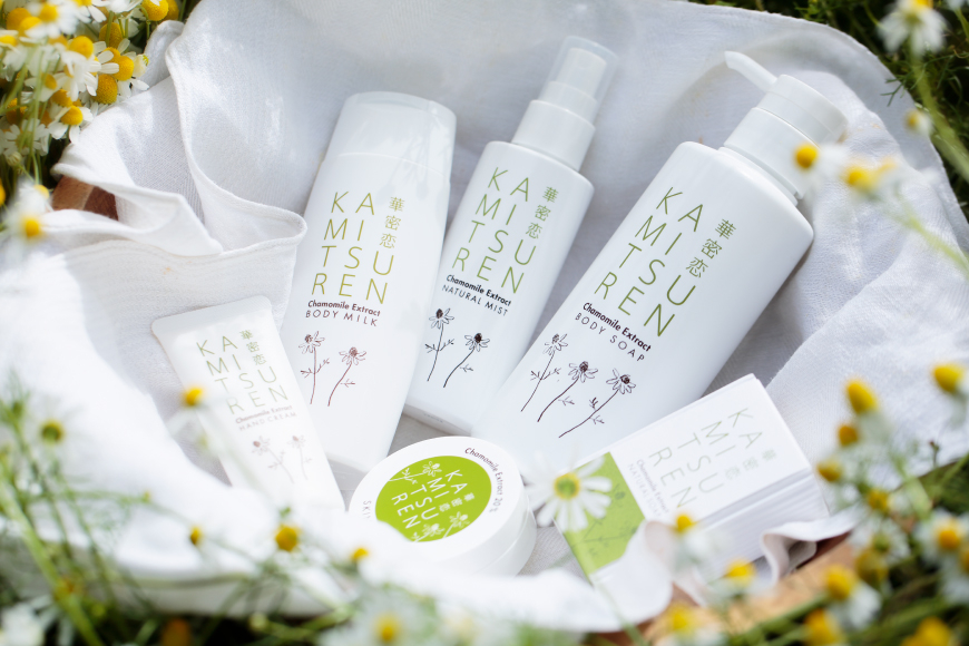 華密恋 ボディー ソープ 350mL [カミツレ研究所 長野県 池田町 48110803] カミツレン カミツレ