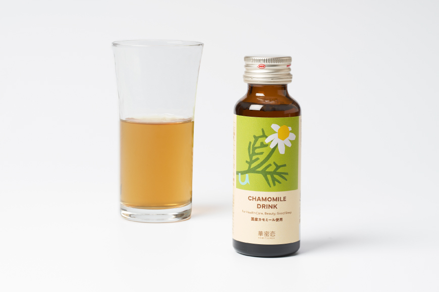 華密恋 ドリンク 1ケース 50ml×10本 計500ml [カミツレ研究所 長野県 池田町 48110787] カミツレン カミツレ ハーブ ハーブドリンク カモミール