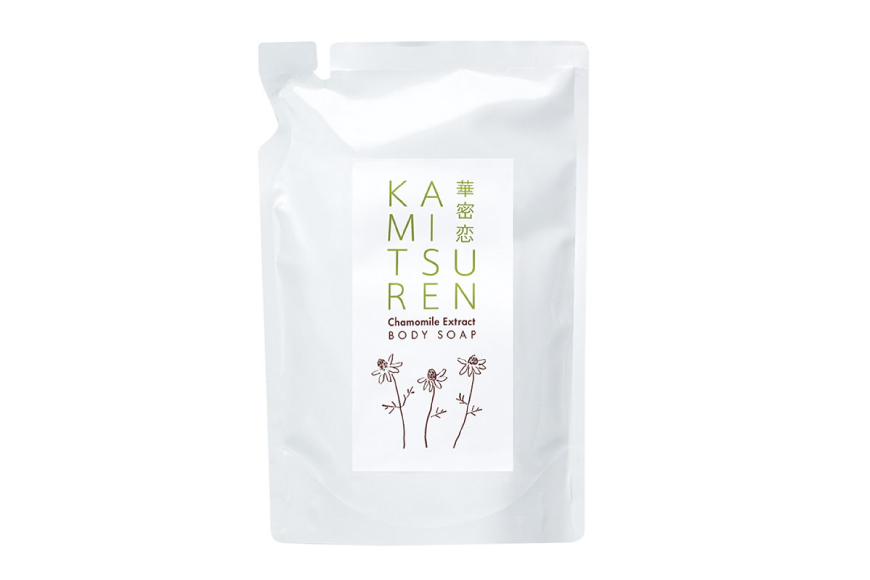 華密恋 ボディー ソープ 350mL ( 詰替え用 ) [カミツレ研究所 長野県 池田町 48110802] カミツレン カミツレ 詰め替え