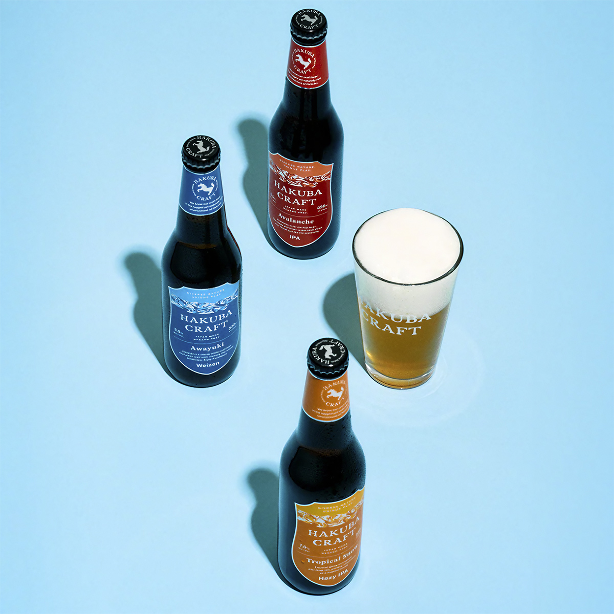 HAKUBA CRAFT ギフトカード定番 3 本セット