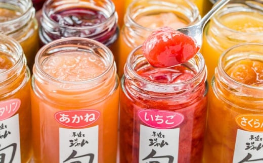 ［添加物不使用］ 信州果実の旬ジャム春セット 140g ×4本 ［手作りジャムの店 マロナップル］ ジャム さくらんぼ チェリーキッス いちご あんず  無添加 ギフト フルーツ 贈答 長野 信州 小布施 詰合せ 味比べ 食べ比べ 詰め合わせ ［A-101］