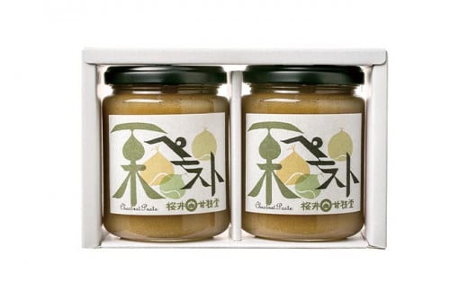 桜井甘精堂 栗ペースト 280g × 2個 ［桜井甘精堂］栗餡 栗あん 栗 くり 和菓子 和栗 スイーツ 菓子 長野県 信州 小布施町 老舗 無添加物 ［S-05］