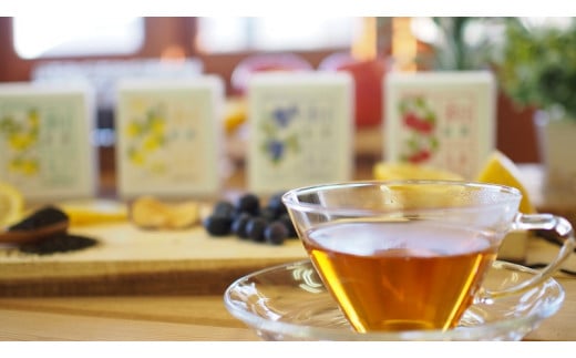 黒姫和漢薬研究所「和紅茶 4フレーバーセット」各10包×４