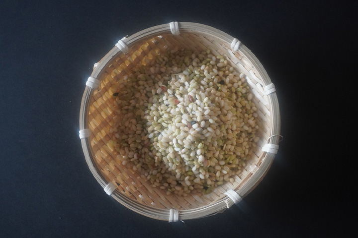 【ふるさと納税】自然栽培の古代米「香り米」2kg 炊き方も