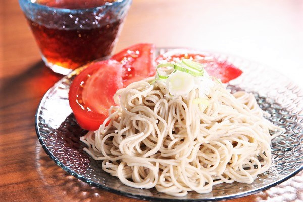 池田商店「信州黒姫 細切りそばセット」8食分（乾麺220g×8